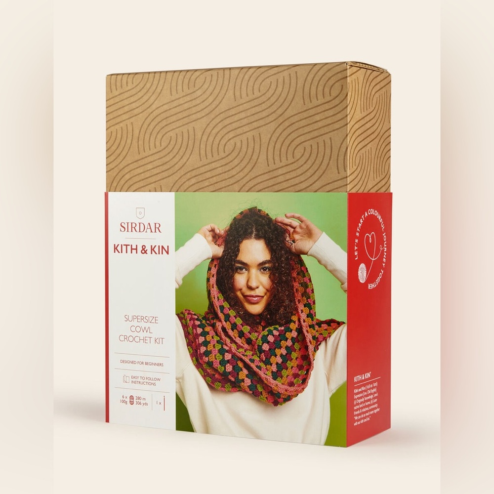 Sirdar Kith & Kin Oversize Cowl Crochet Kit